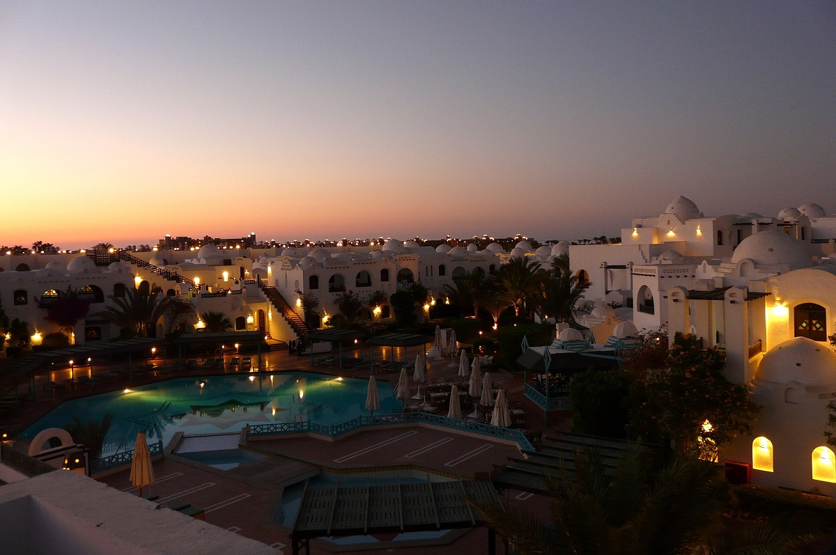 Beautiful night in Hurghada